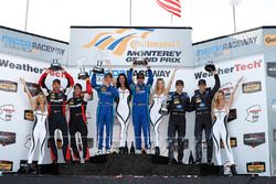 Podium: 1. Renger van der Zande, Marc Goossens, Visit Florida Racing; 2. Eric Curran, Dane Cameron,
