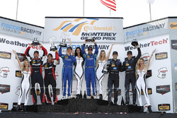 Podium: 1. Renger van der Zande, Marc Goossens, Visit Florida Racing; 2. Eric Curran, Dane Cameron,