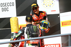 Podio: Chaz Davies, Ducati Team, Jonathan Rea, Kawasaki Racing