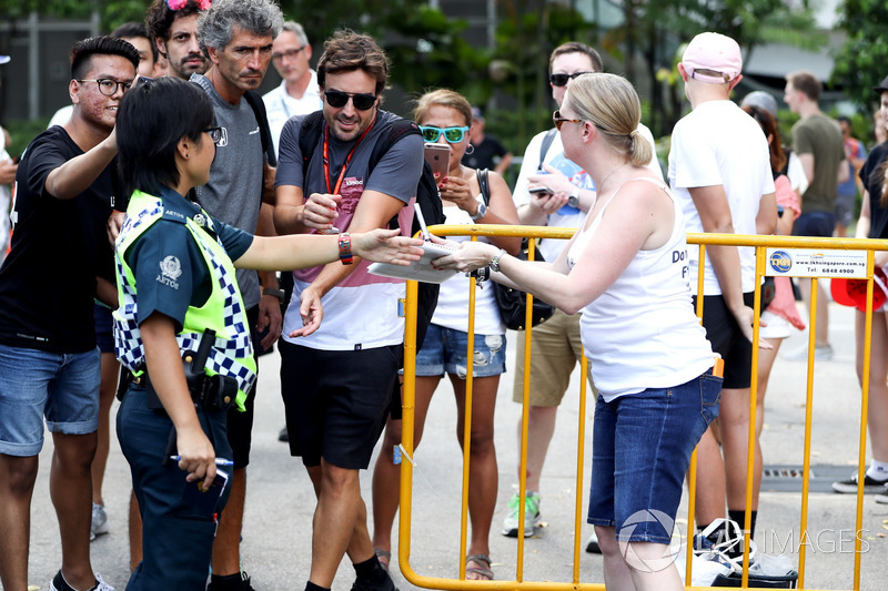 Fernando Alonso, McLaren und Fans