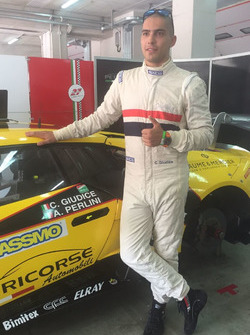 Claudio Giudice con la Lamborghini Huracan GT3 Petri Corse