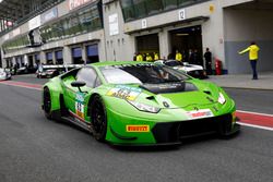 #63 GRT Grasser Racing Team, Lamborghini Huracán GT3: Rolf Ineichen, Christian Engelhart