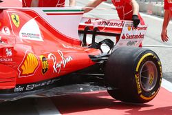 Ferrari SF70H, dettaglio posteriore