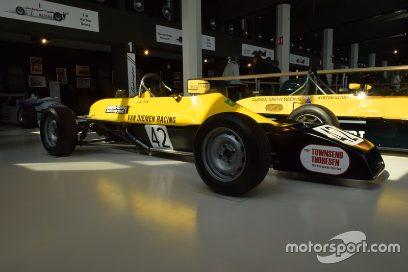 Formel-Ford-2000-Auto von Ayrton Senna aus der Saison 1982