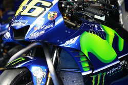 Yamaha fairing on the bike of Valentino Rossi, Yamaha Factory Racing