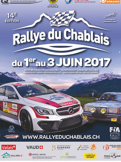 Rallye du Chablais, locandina 2017