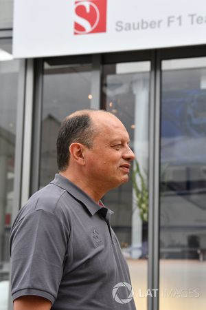 Frederic Vasseur, teambaas Sauber