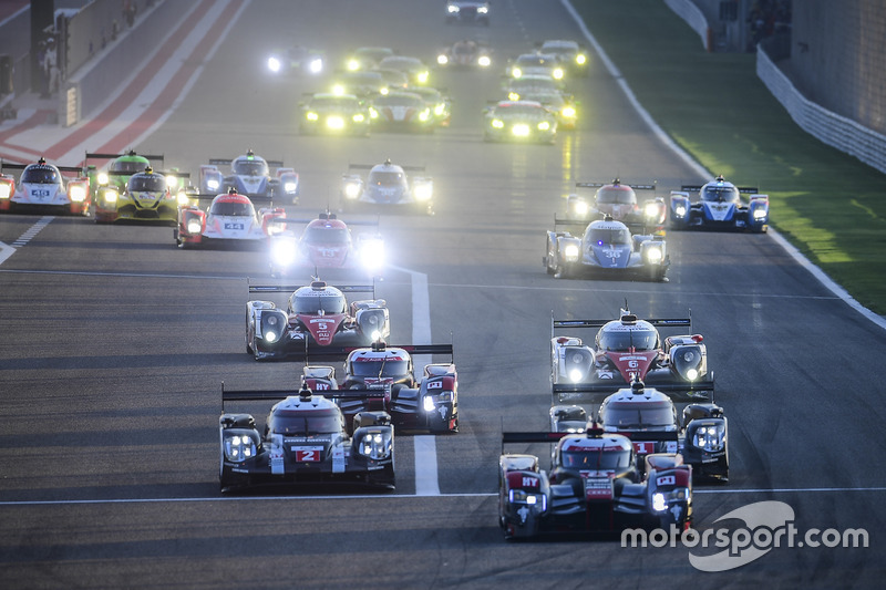 #8 Audi Sport Team Joest Audi R18: Lucas di Grassi, Loic Duval, Oliver Jarvis
