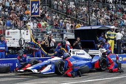 Takuma Sato, Andretti Autosport Honda pit stop