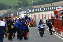 Il vincitore della gara Mattia Pasini, Italtrans Racing Team