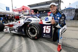 Polesitter: Graham Rahal, Rahal Letterman Lanigan Racing, Honda