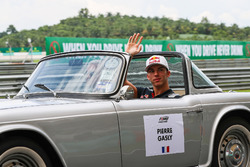 Pierre Gasly, Scuderia Toro Rosso on the drivers parade