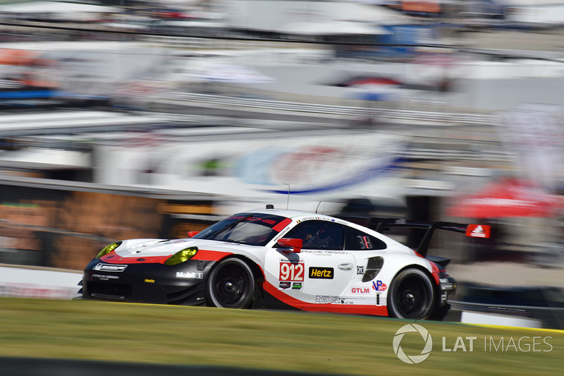 #912 Porsche Team North America Porsche 911 RSR: Gianmaria Bruni, Laurens Vanthoor, Earl Bamber