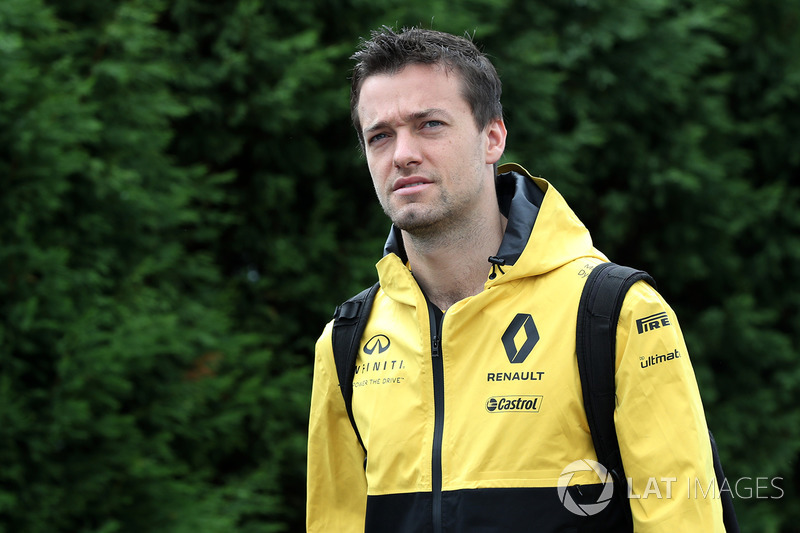 Jolyon Palmer en su último Gran Premio de la temporada en Japón