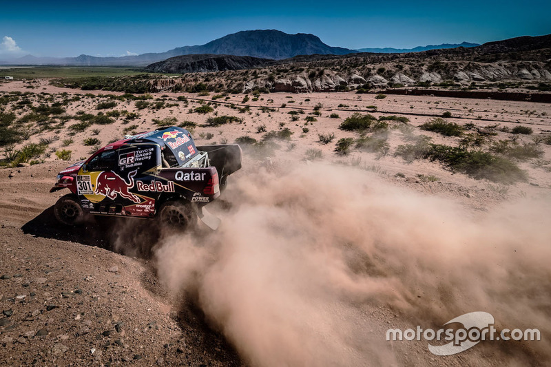 #301 Toyota Gazoo Racing Toyota: Nasser Al-Attiyah, Matthieu Baumel