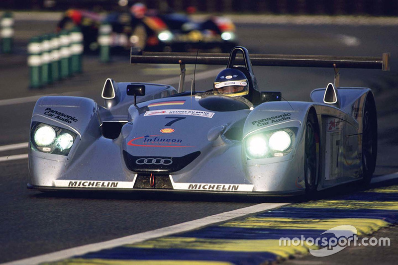 #7 Team Joest. Audi R8: Michele Alboreto, Christian Abt, Rinaldo Capello