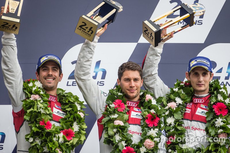 2016 - WEC - Vice Campeão e 3º em Le Mans (Audi)