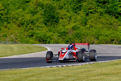 Joel Miller testing the new Tatuus USF-17
