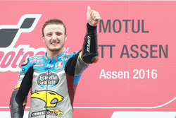 Podium : le vainqueur Jack Miller, Marc VDS Racing Honda