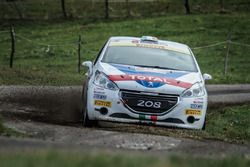 Giuseppe Testa e Daniele Mangiarotti, Peugeot 208 R2, Peugeot Sport Italia