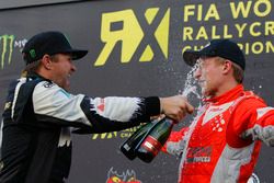 Podium : Petter Solberg, Petter Solberg World RX Team, et Kevin Eriksson, Olsbergs MSE