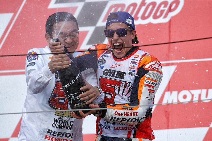 Podium: Ganador, Marc Márquez, Repsol Honda Team