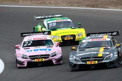 Paul Di Resta, Mercedes-AMG Team HWA, Mercedes-AMG C63 DTM; Lucas Auer, Mercedes-AMG Team Mücke, Mer