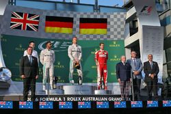 Podium: 1. Nico Rosberg, Mercedes AMG F1 Team; 2. Lewis Hamilton, Mercedes AMG F1 Team; 3. Sebastia