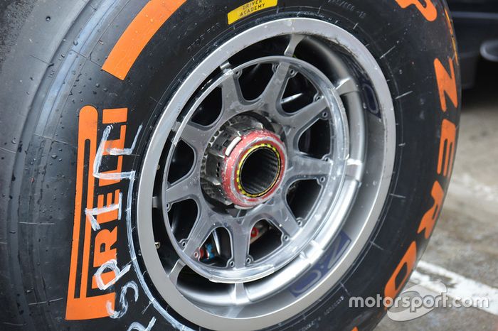 Detalle neumático Pirelli