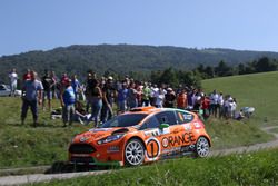 Simone Campedelli e Danilo Fappani, Ford Fiesta R5, Orange1 Racing