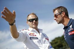 Sébastien Loeb, Team Peugeot Hansen, et Kenneth Hansen