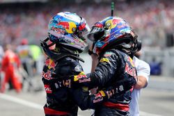 Max Verstappen, Red Bull Racing en Daniel Ricciardo, Red Bull Racing