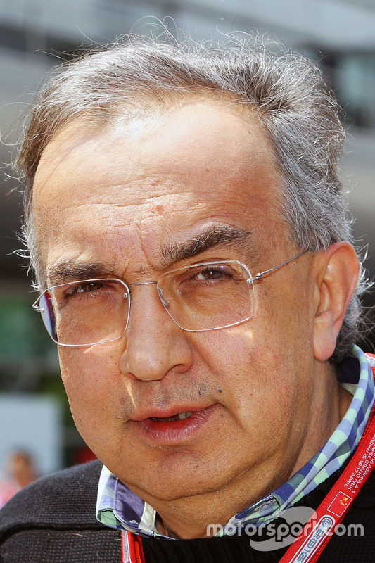 Sergio Marchionne, Ferrari President and CEO of Fiat Chrysler Automobiles