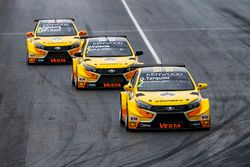 MAC3 Calificación, Gabriele Tarquini, LADA Sport Rosneft, Lada Vesta; Hugo Valente, LADA Sport Rosne