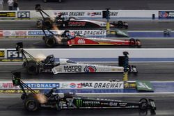 Steve Torrence, Doug Kalitta, Antron Brown, Brittany Force