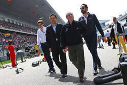 Jean Todt, FIA President on the grid