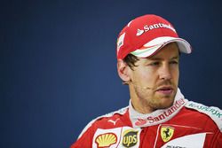 Press conference: second place Sebastian Vettel, Ferrari