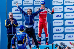 Podium: Nicolas Prost, Renault e.Dams and Alain Prost, Renault e.Dams
