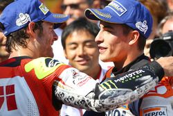 Race winner Marc Marquez, Repsol Honda Team with Cal Crutchlow, Team LCR Honda