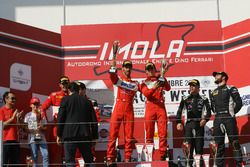 Gara 1, podio GT3: al secondo posto Casè-Tempesta, Scuderia Baldini 27 Network, i vincitori Leo-Chee