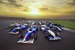 Williams F1 cars for the 40th anniversary