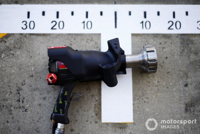 Una pistola de rueda