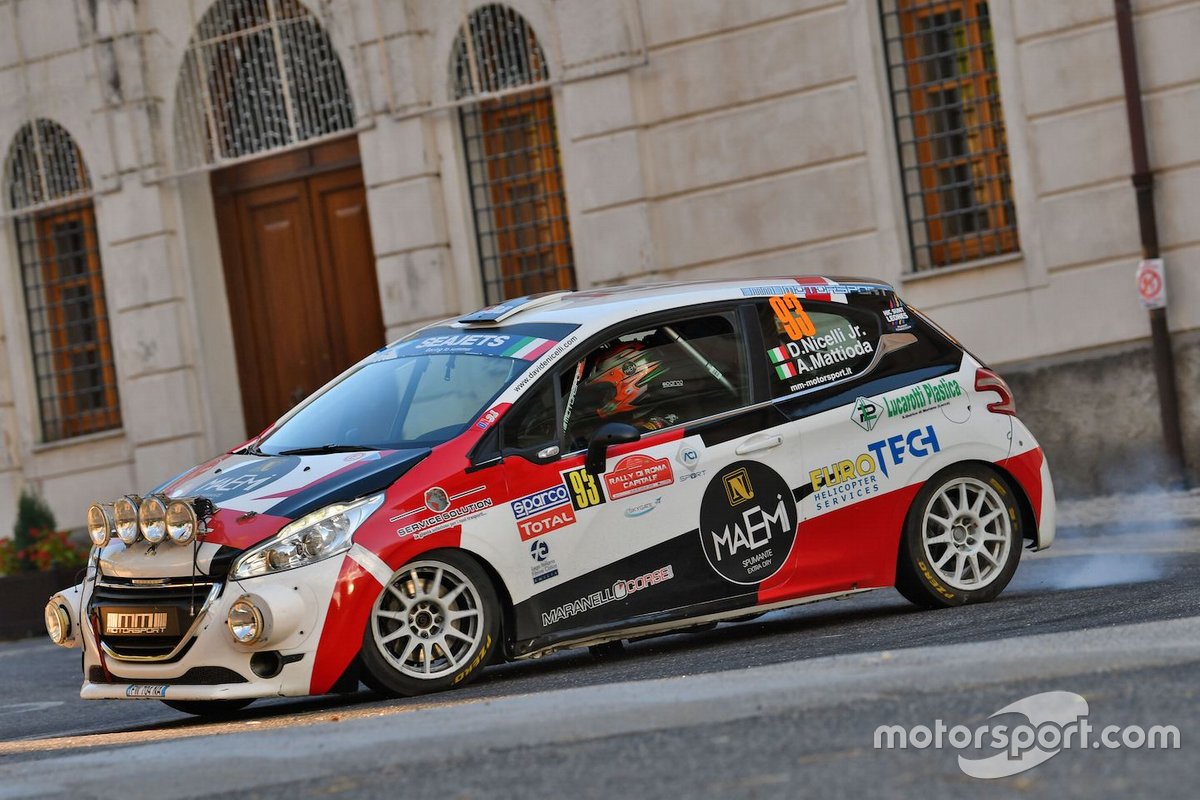 Davide Nicelli Jr., Alessandro Mattioda, MM MOTORSPORT, Peugeot 208 R2