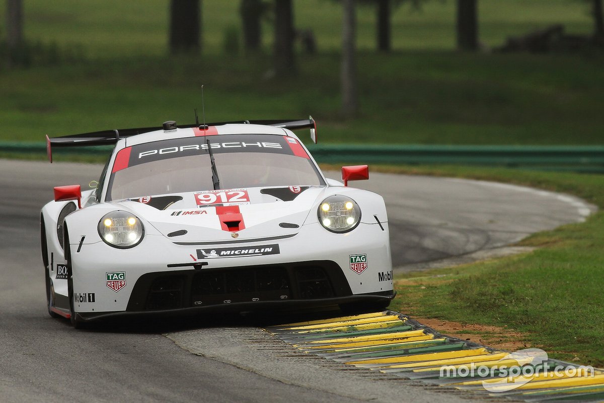 #912: Porsche GT Team Porsche 911 RSR - 19, GTLM: Laurens Vanthoor, Earl Bamber
