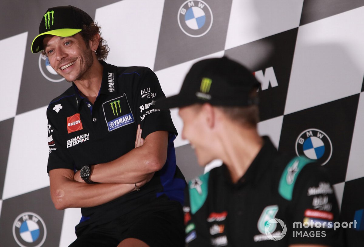 Valentino Rossi, Yamaha Factory Racing, Fabio Quartararo, Petronas Yamaha SRT