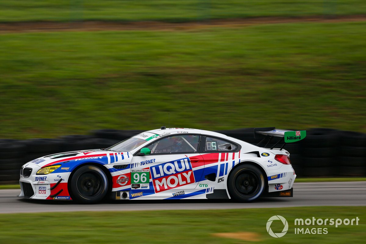 #96 Turner Motorsport BMW M6 GT3, GTD: Robby Foley III, Bill Auberlen