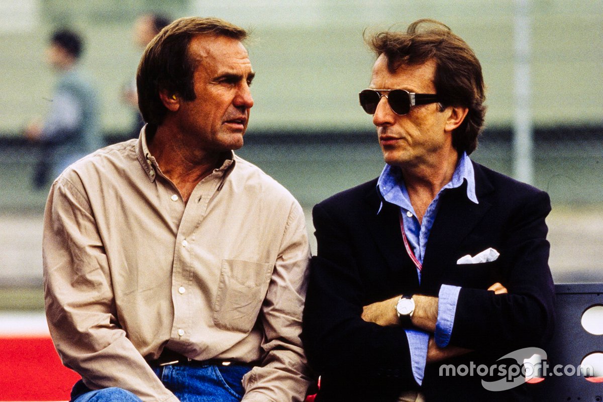 Carlos Reutemann and Luca di Montezemolo