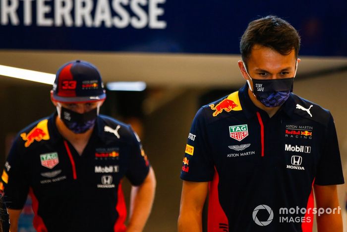 Max Verstappen, Red Bull Racing, Alex Albon, Red Bull Racing 