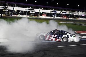 Race winner Brad Keselowski, Team Penske, Ford Mustang