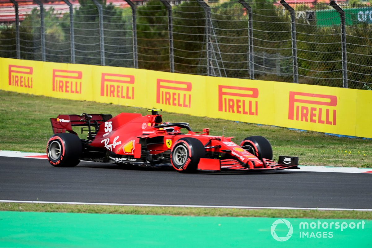 Carlos Sainz Jr, Ferrari SF21